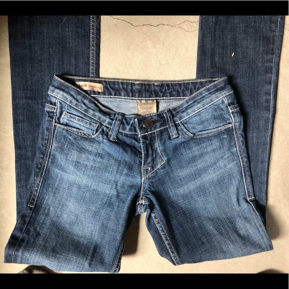 William rast Sadie straight leg size 25